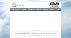 Desktop Screenshot of funerariaspedro.com